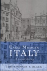 Cover Early Modern Italy