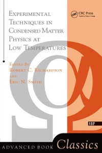 Cover Experimental Techniques In Condensed Matter Physics At Low Temperatures