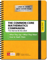 Cover The Common Core Mathematics Companion: The Standards Decoded, Grades 3-5
