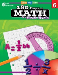 Cover 180 Days of Math for Sixth Grade