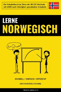 Cover Lerne Norwegisch - Schnell / Einfach / Effizient