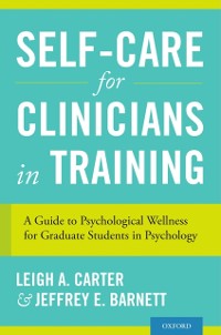 Cover Self-Care for Clinicians in Training