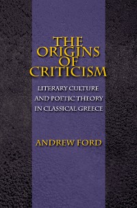 Cover The Origins of Criticism