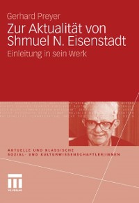 Cover Zur Aktualität von Shmuel N. Eisenstadt