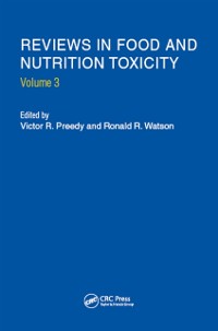Cover Reviews in Food and Nutrition Toxicity, Volume 3