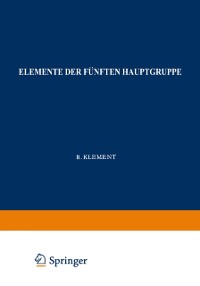 Cover Elemente der Fünften Hauptgruppe