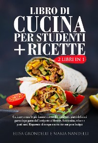 Cover Libro di cucina per studenti + RICETTE  (2 Libri in 1)