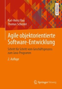 Cover Agile objektorientierte Software-Entwicklung
