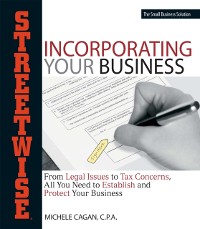 Cover Streetwise Incorporating Your Business