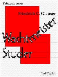 Cover Wachtmeister Studer