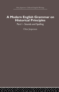 Cover Modern English Grammar on Historical Principles
