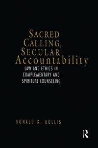 Cover Sacred Calling, Secular Accountability