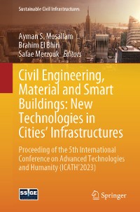 Cover Civil Engineering, Material and Smart Buildings: New Technologies in Cities' Infrastructures