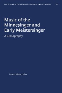 Cover Music of the Minnesinger and Early Meistersinger