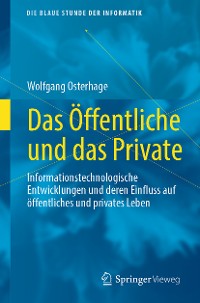 Cover Das Öffentliche und das Private