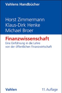 Cover Finanzwissenschaft