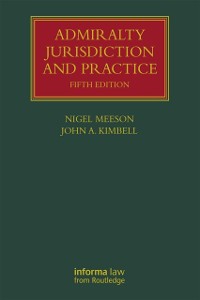 Cover Admiralty Jurisdiction and Practice