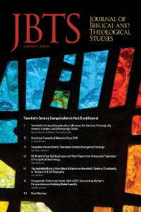 Cover Journal of Biblical and Theological Studies, Issue 8.1