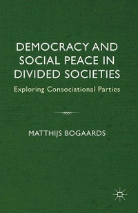 Cover Democracy and Social Peace in Divided Societies