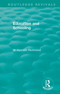 Cover Education and Schooling