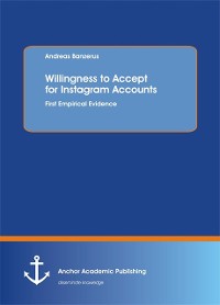Cover Willingness to Accept for Instagram Accounts. First Empirical Evidence