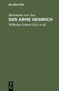 Cover Der arme Heinrich