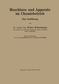 Cover Maschinen und Apparate im Chemiebetrieb