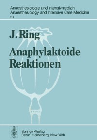 Cover Anaphylaktoide Reaktionen