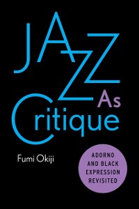 Cover Jazz As Critique