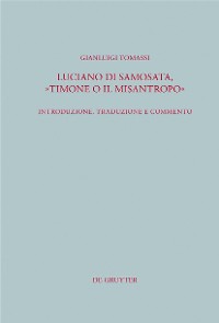 Cover Luciano di Samosata, "Timone o il misantropo"