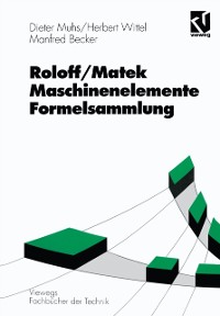 Cover Roloff/Matek Maschinenelemente Formelsammlung