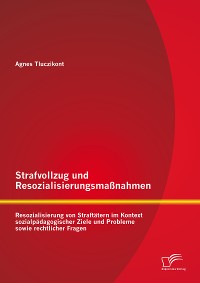 Cover Strafvollzug und Resozialisierungsmaßnahmen: Resozialisierung von Straftätern im Kontext sozialpädagogischer Ziele und Probleme sowie rechtlicher Fragen