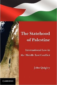 Cover Statehood of Palestine