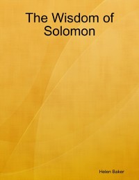 Cover Wisdom of Solomon
