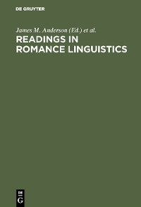 Cover Readings in Romance Linguistics