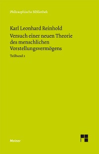 Cover Versuch einer neuen Theorie des menschlichen Vorstellungsvermögens. Teilband 2