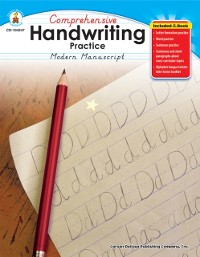 Cover Comprehensive Handwriting Practice: Modern Manuscript, Grades K - 1