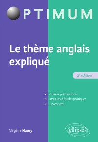 Cover Le thème anglais expliqué - 2e édition