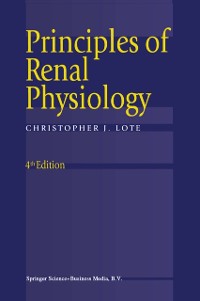 Cover Principles of Renal Physiology