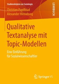 Cover Qualitative Textanalyse mit Topic-Modellen