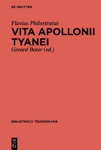 Cover Vita Apollonii Tyanei