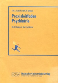Cover Rechtsfragen in der Psychiatrie