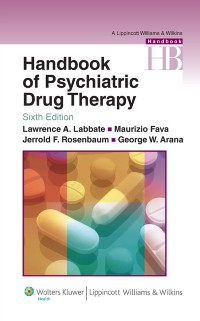 Cover Handbook of Psychiatric Drug Therapy