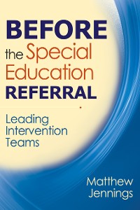 Cover Before the Special Education Referral