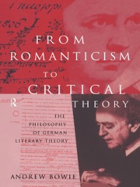 Cover From Romanticism to Critical Theory