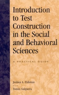 Cover Introduction to Test Construction in the Social and Behavioral Sciences