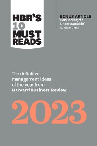 Cover HBR's 10 Must Reads 2023