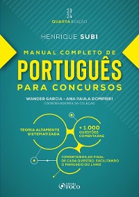 Cover Manual completo de português para concursos