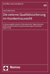 Cover Die externe Qualitätssicherung im Krankenhausrecht