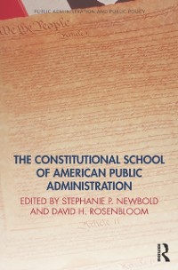 Cover Constitutional School of American Public Administration